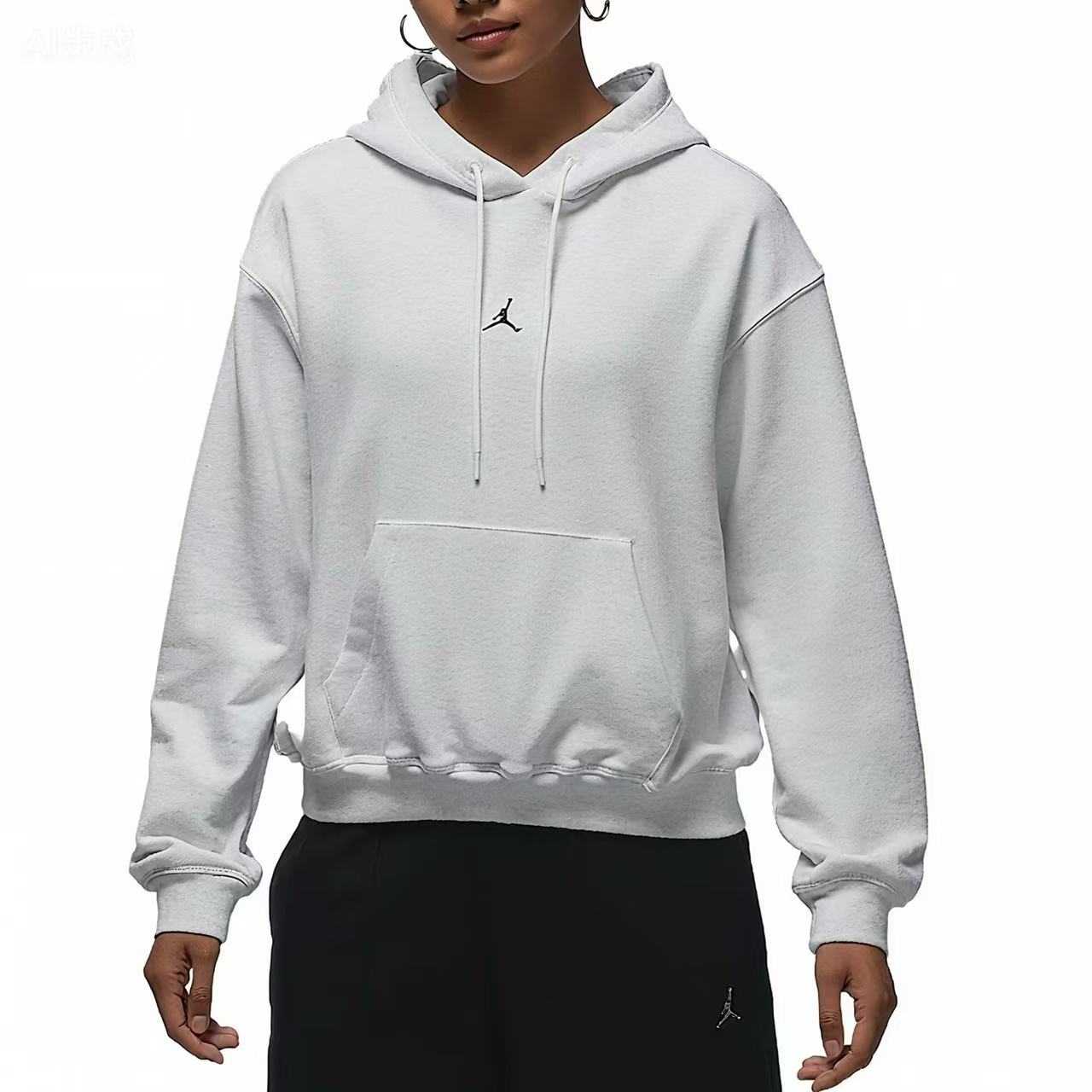 

Спортивная кроссовер худи для женщин Dri FIT Fleece Jordan, черный