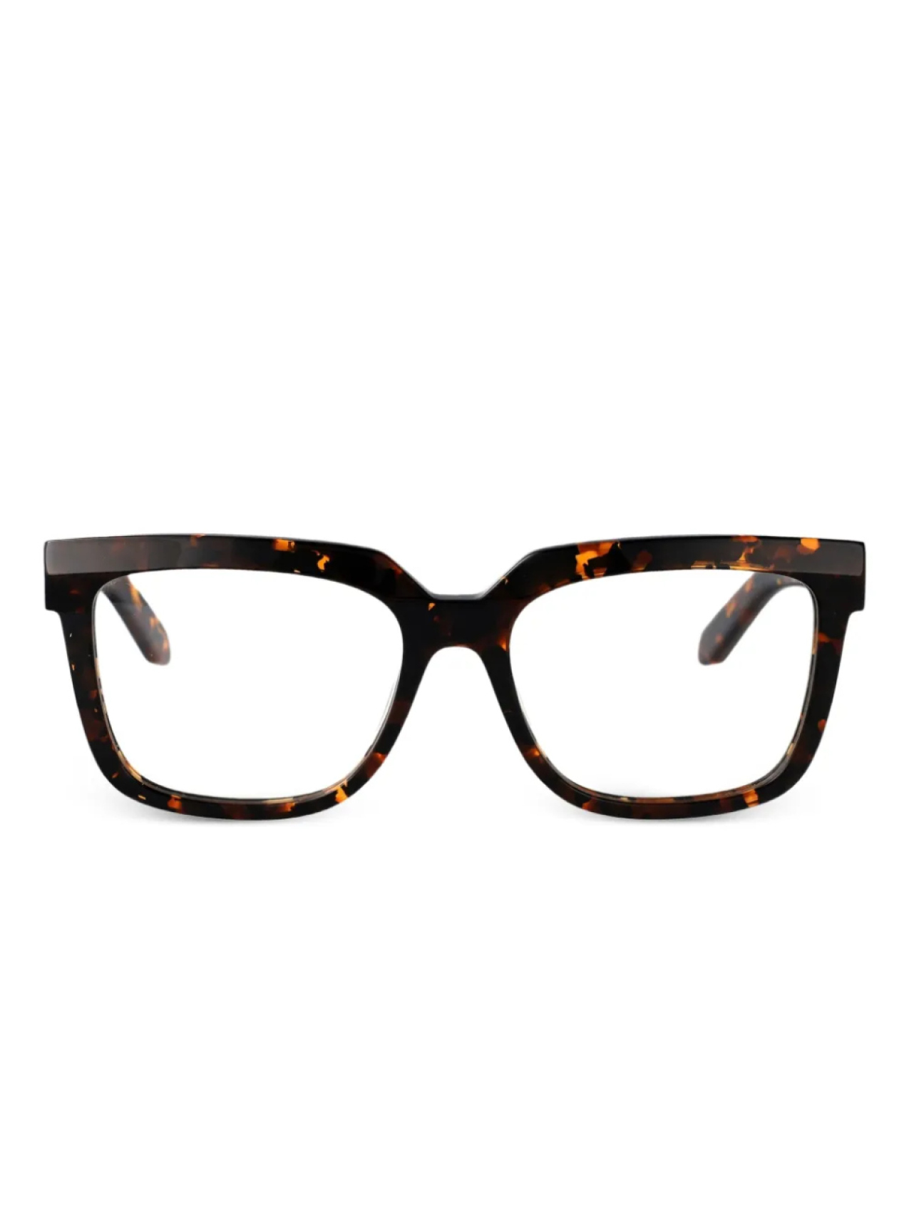 

Очки с эффектом черепаховой оболочки Off-White Eyewear, коричневый