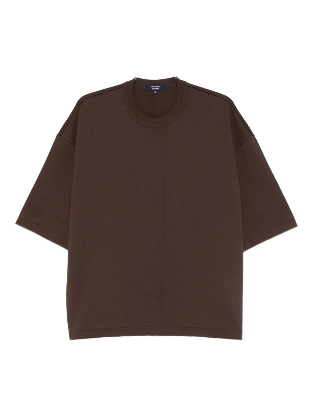 

Футболка с круглым вырезом COMME DES GARCONS, коричневый