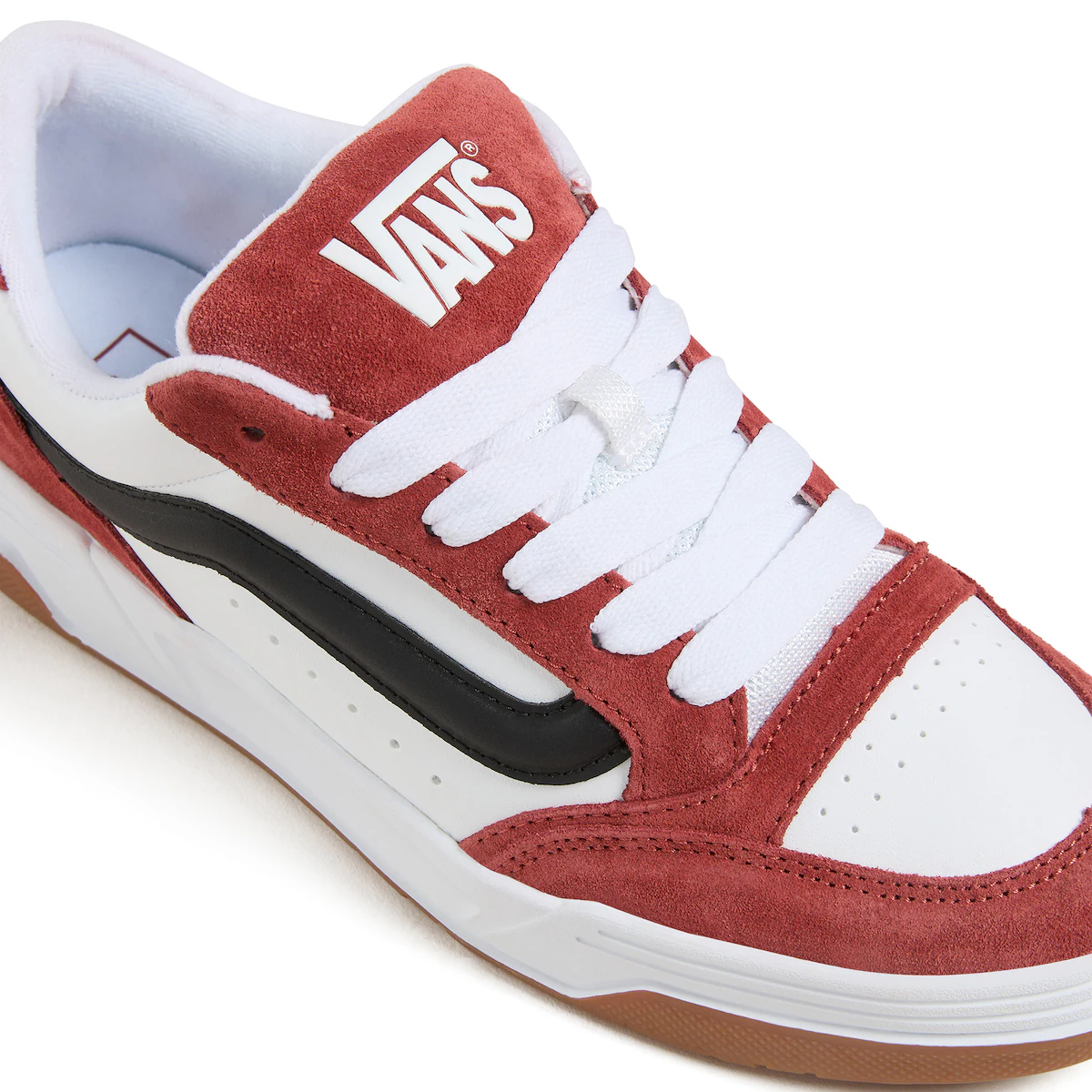Кроссовки Vans Hylane унисекс повседневные, красный — фото 4
