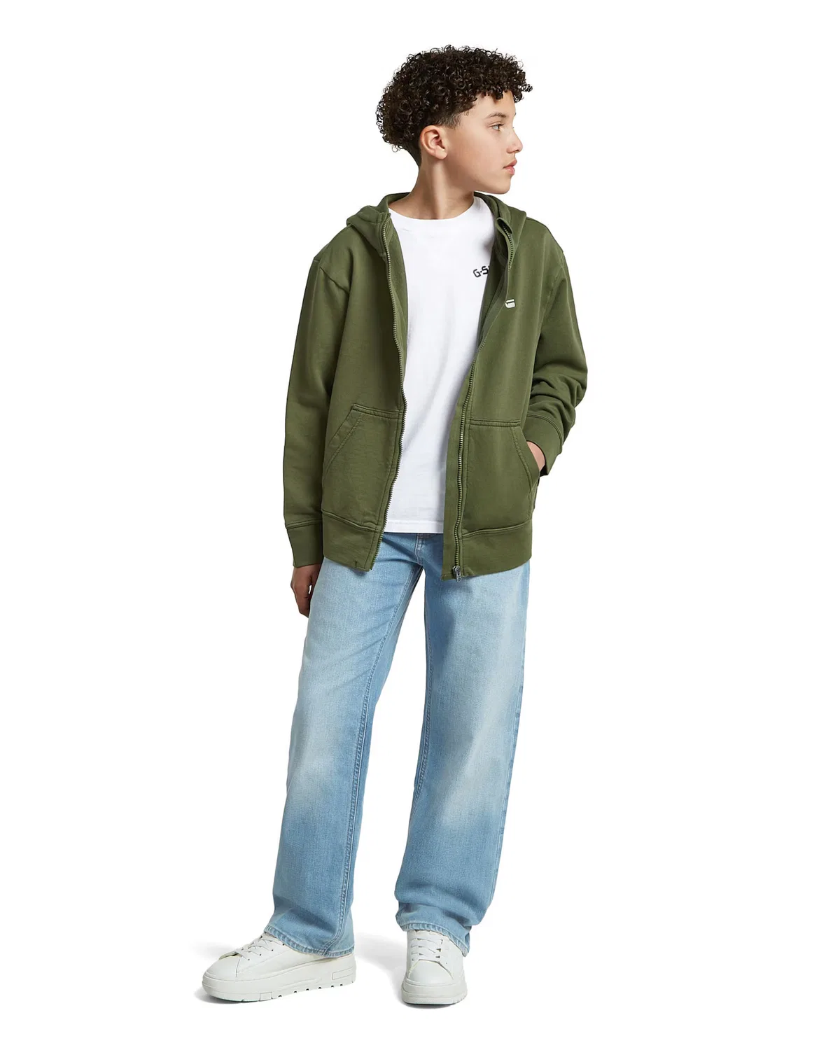 Джинсы G-Star Regular Jeans Boys Lenney Bootcut 2.0 Jeans, сине-фиолетовый — фото 4