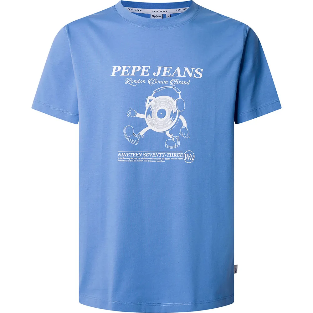 

Футболка с коротким рукавом Pepe Jeans Perkins, синий