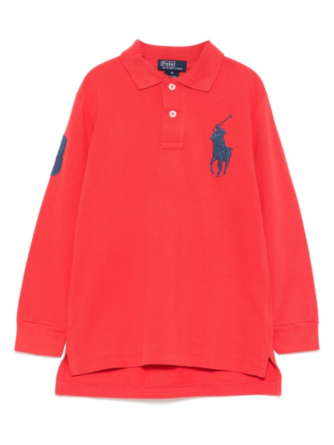 

POLO RALPH LAUREN KIDS рубашка поло, красный