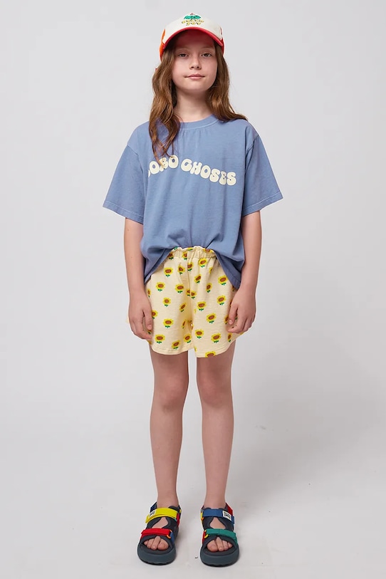 

Детские хлопковые шорты Sunflower Bobo Choses, желтый
