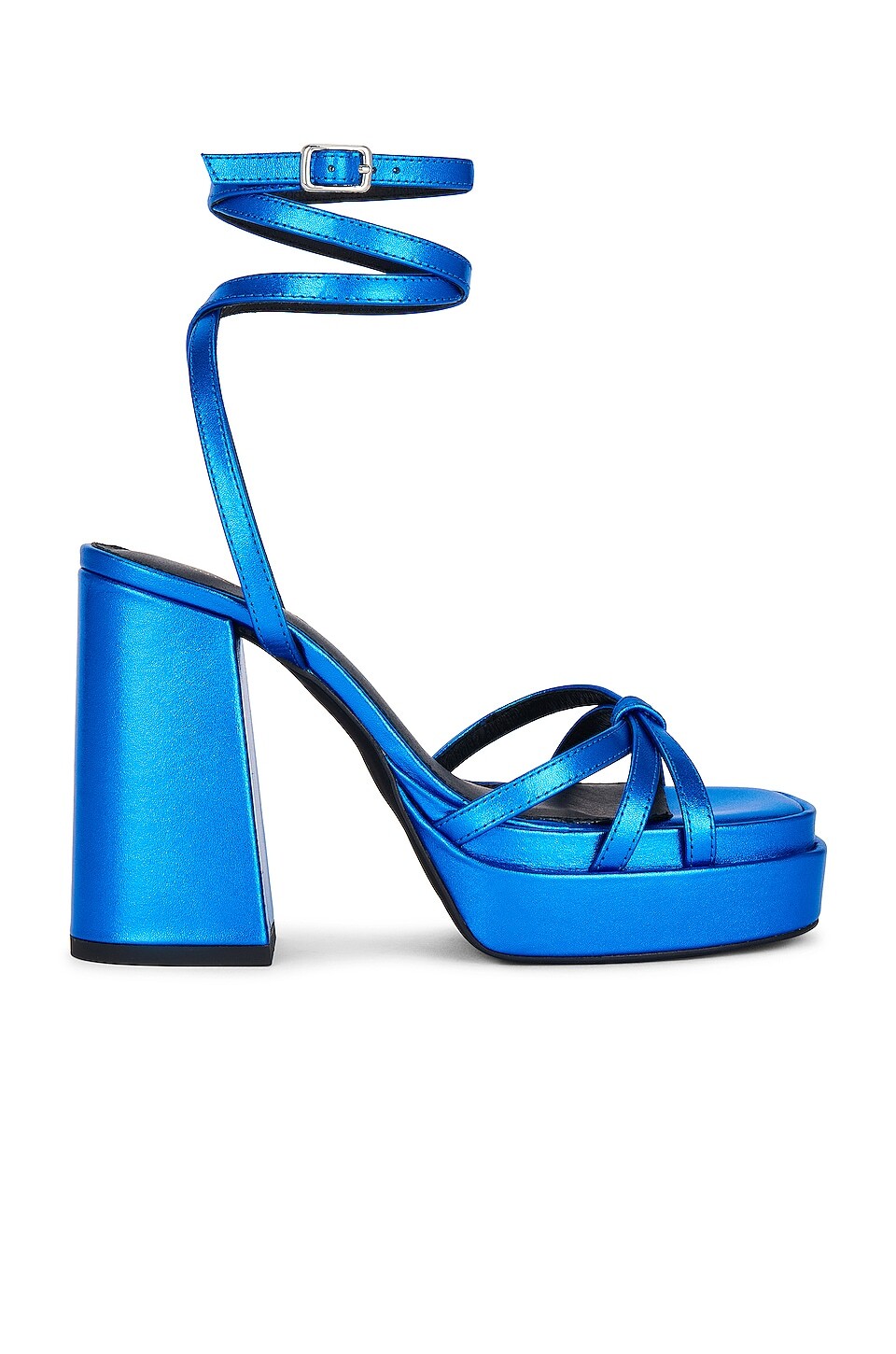 

Сандалии INTENTIONALLY BLANK x REVOLVE Detroit Platform, цвет Royal Blue