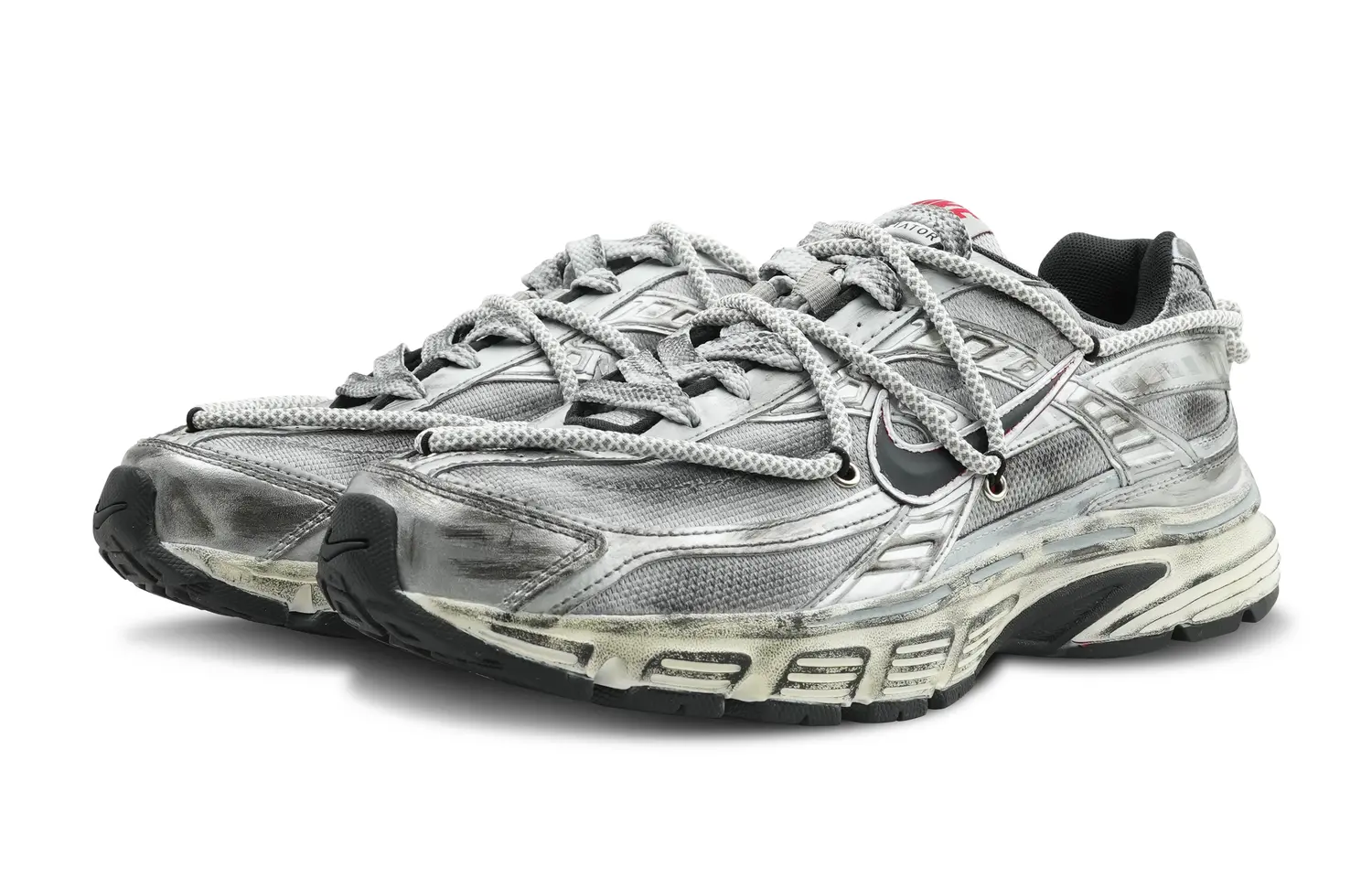 Кроссовки Nike Initiator Серебристые — фото 2