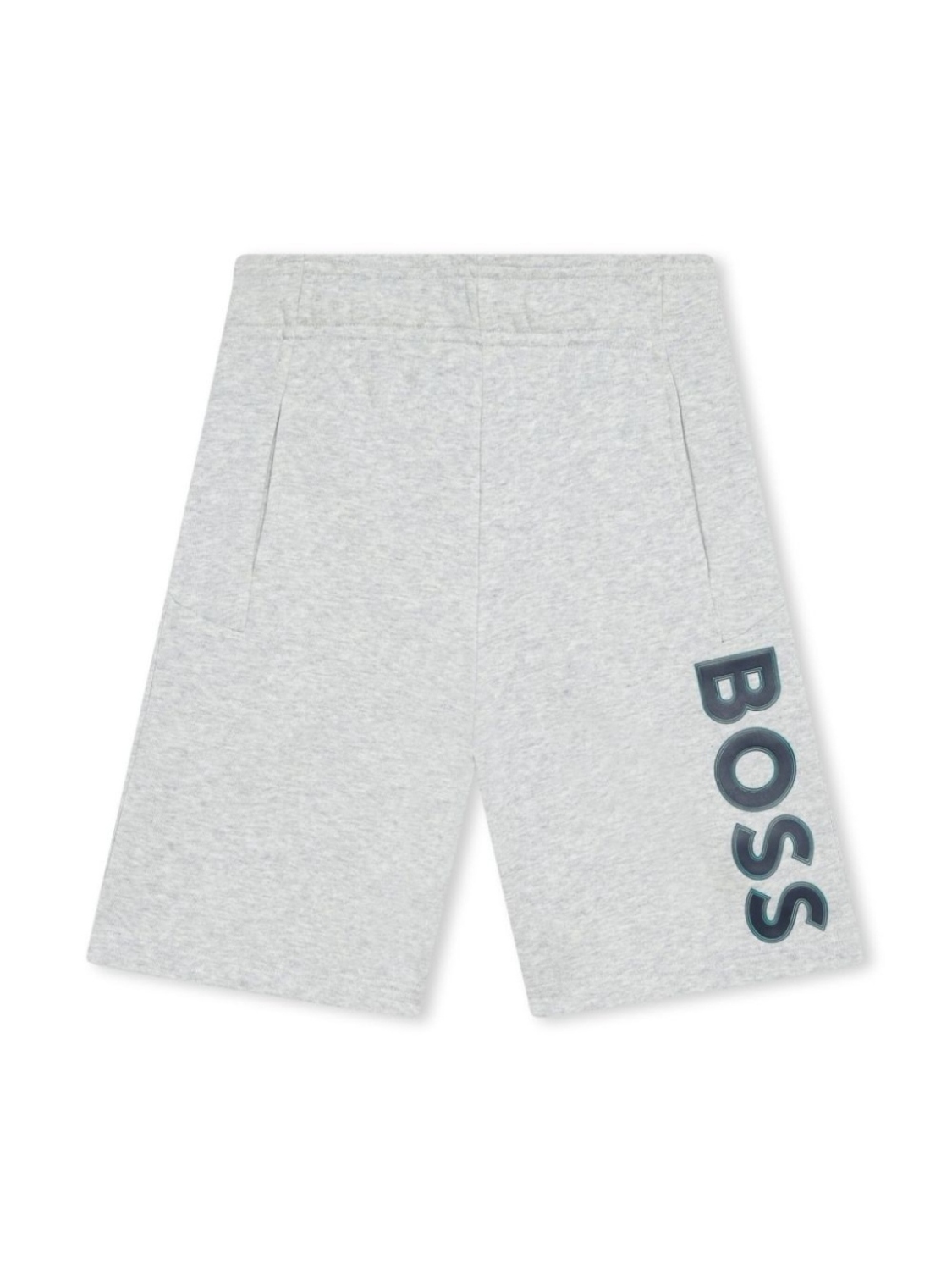 

BOSS Kidswear спортивные шорты с логотипом, серый