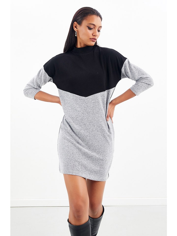 

Короткое платье Milan Kiss, цвет schwarz/grau