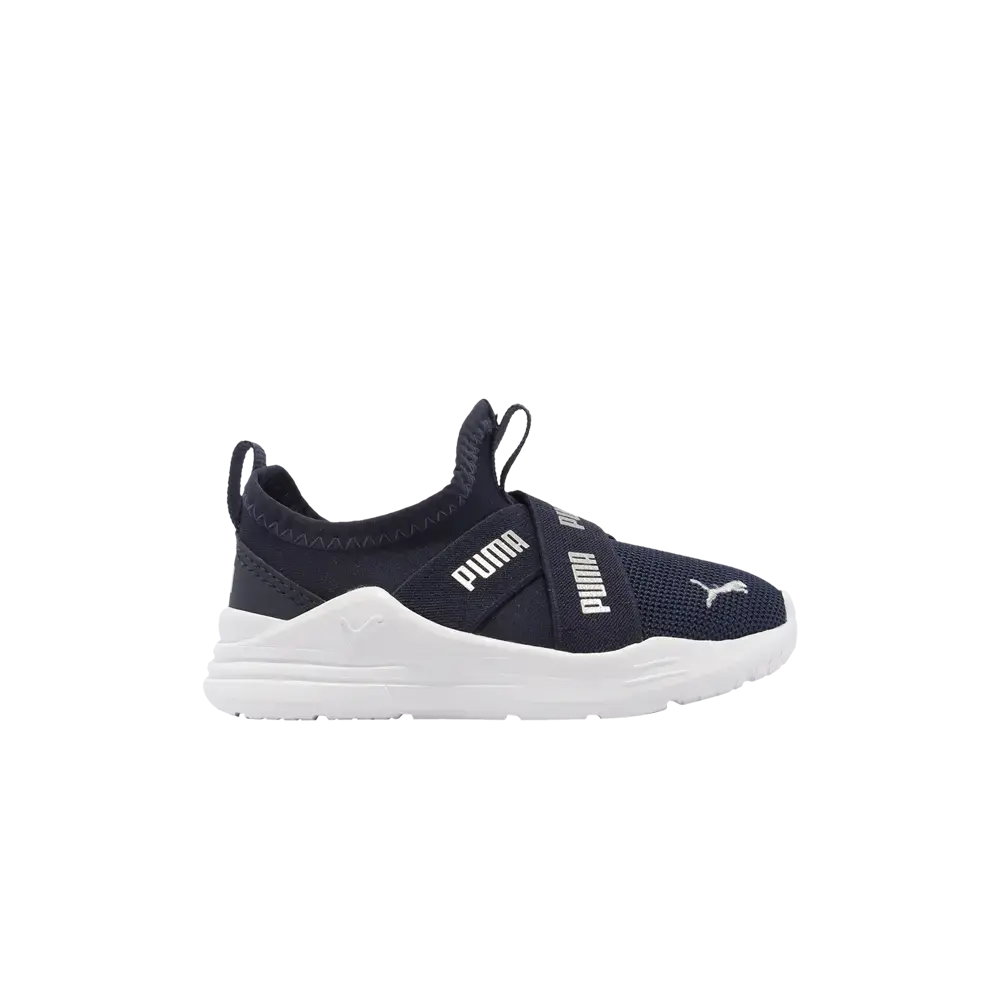 Слипоны для бега с проводом для младенцев Puma, синий