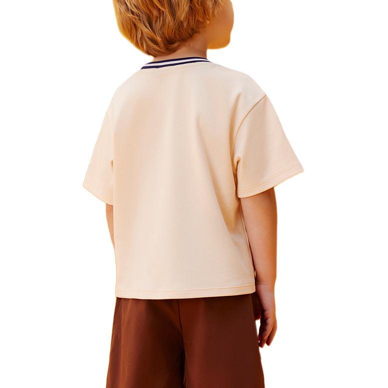 Детская футболка Fila Kids, цвет Yun Ling apricot — фото 4