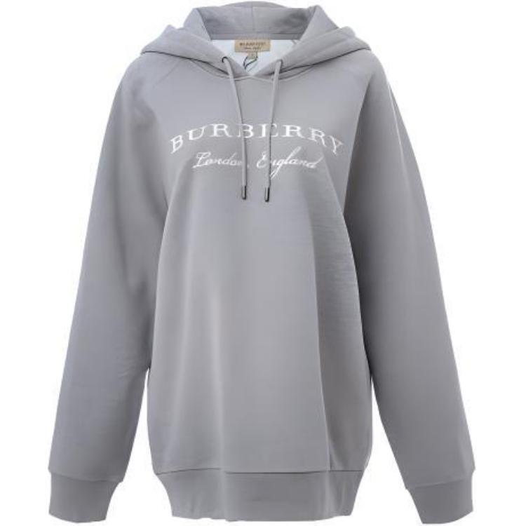 

Толстовка унисекс серая Burberry, серый