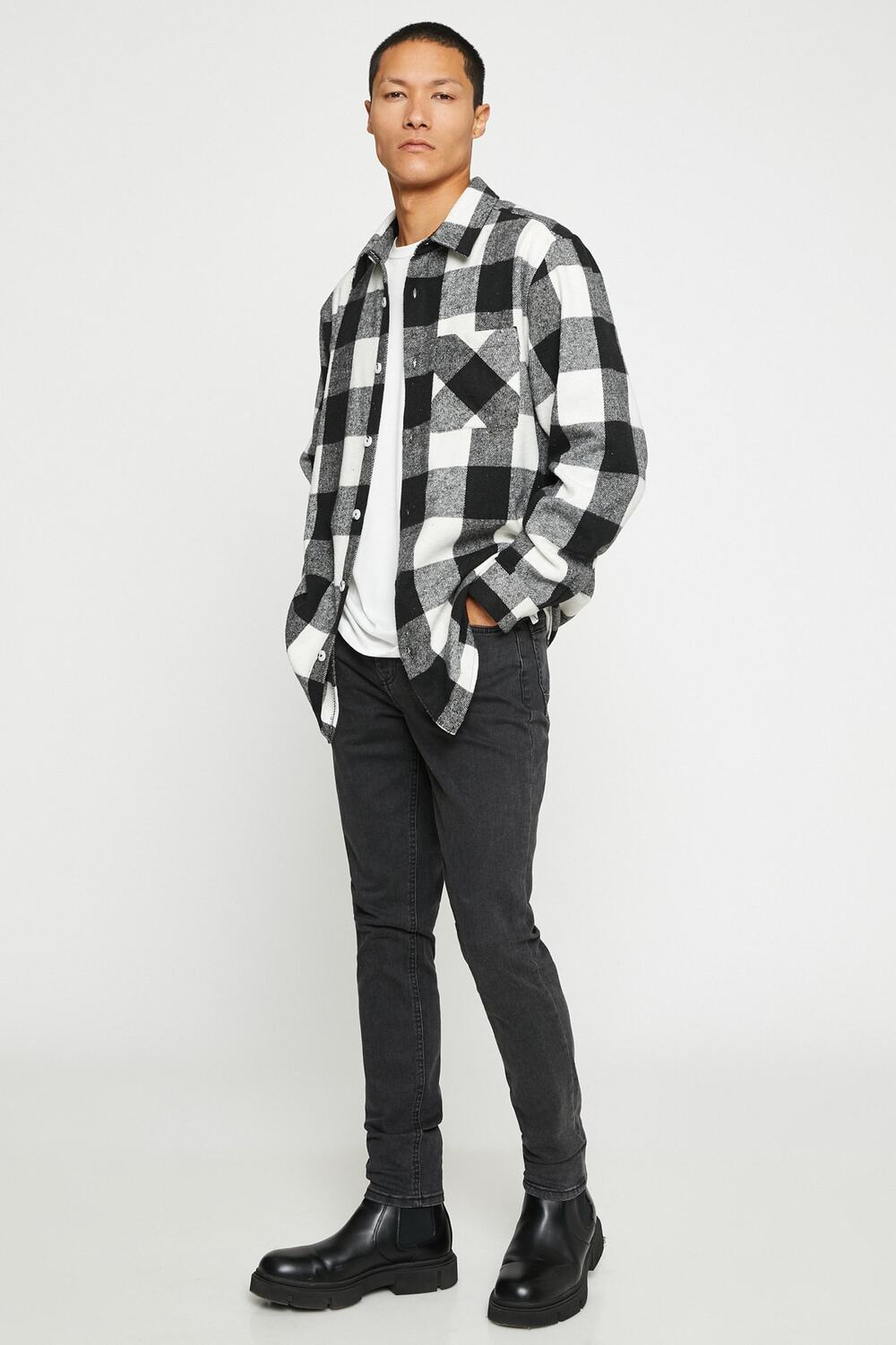 

Мужские серые джинсы Koton, серый