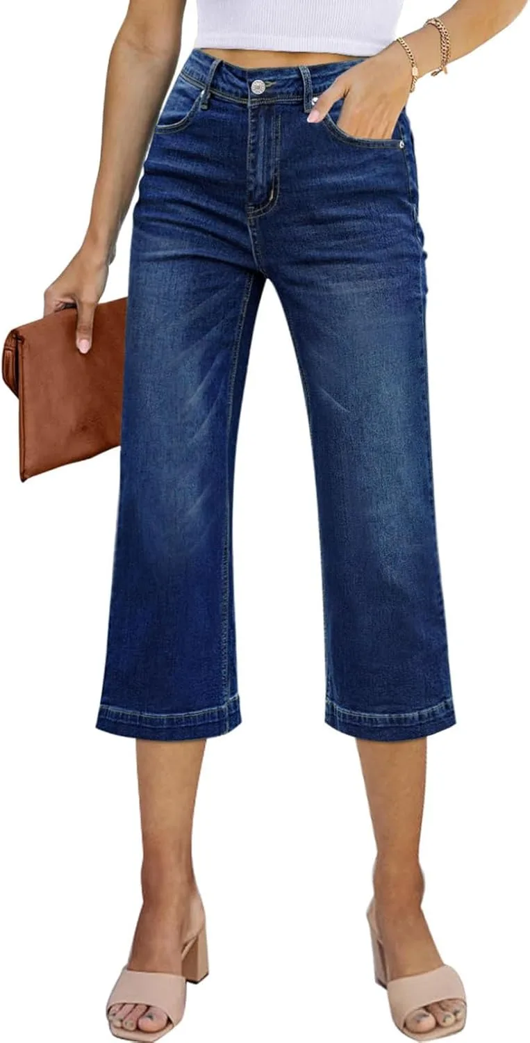 

Sidefeel женские джинсы с широкими штанинами и высокой посадкой