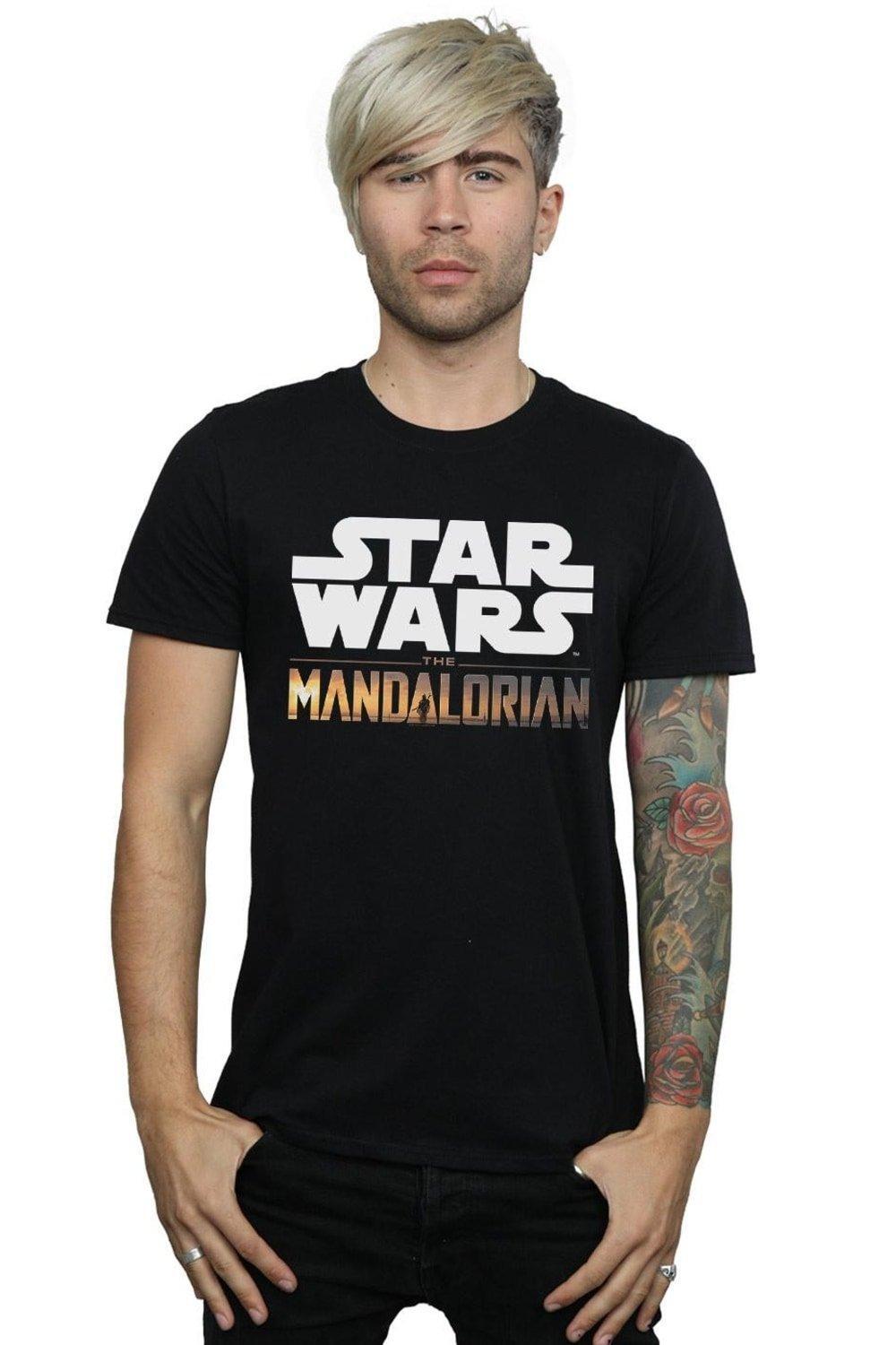 

Футболка с логотипом «Мандалорец» Star Wars, черный