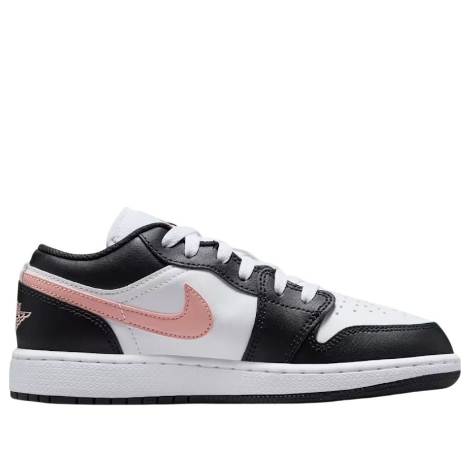Кроссовки (GS) Air Jordan 1 Low 'White Black Rust Pink' — фото 2