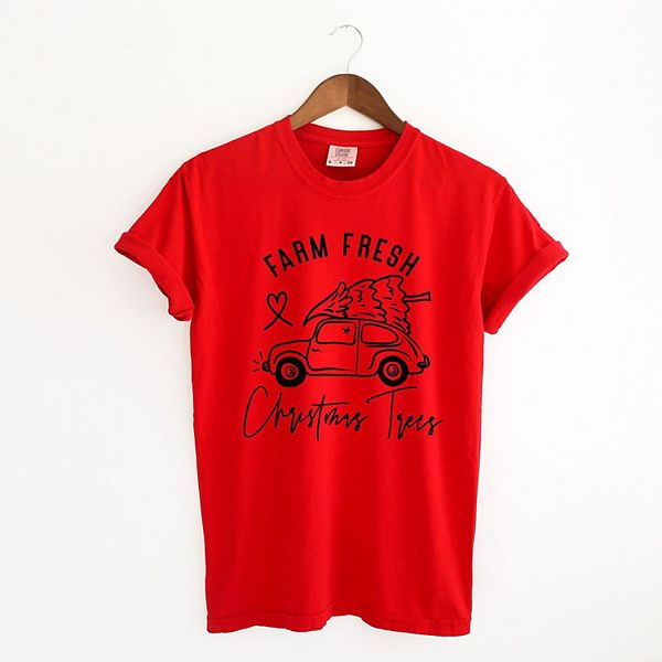 

Футболка Farm Fresh Christmas Trees Car Garment Dyed Simply Sage Market, Red, Зеленый, Футболка Farm Fresh Christmas Trees Car Garment Dyed Simply Sage Market, Red