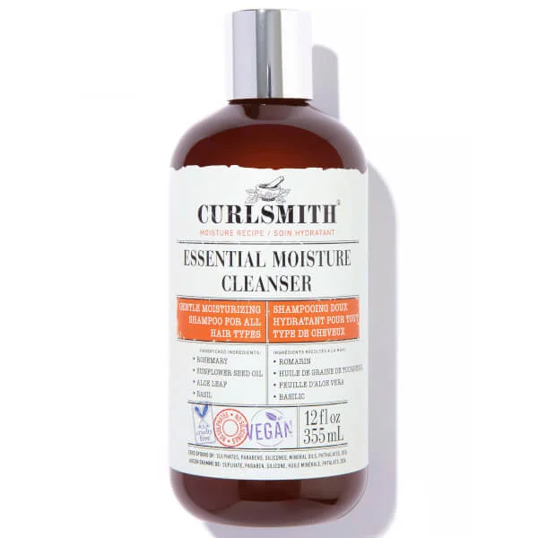 

Незаменимое увлажняющее очищающее средство Curlsmith, 355 мл.