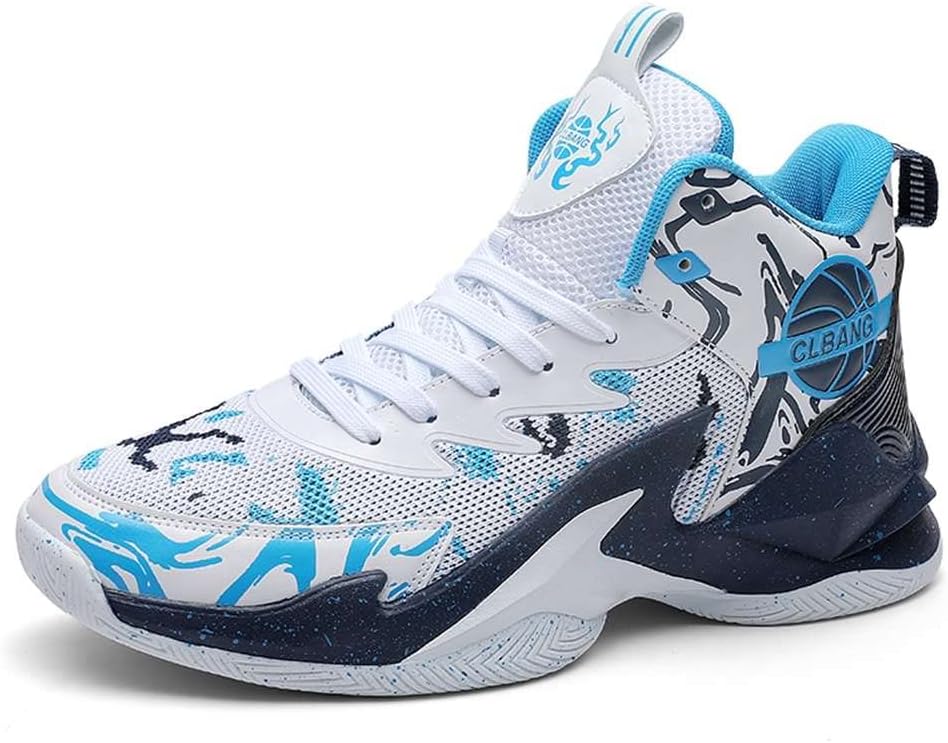 

Унисекс баскетбольные кроссовки на высокой подошве NCNDB, дышащие, нескользящие, для бега на улице, спортивные модные кеды, синий