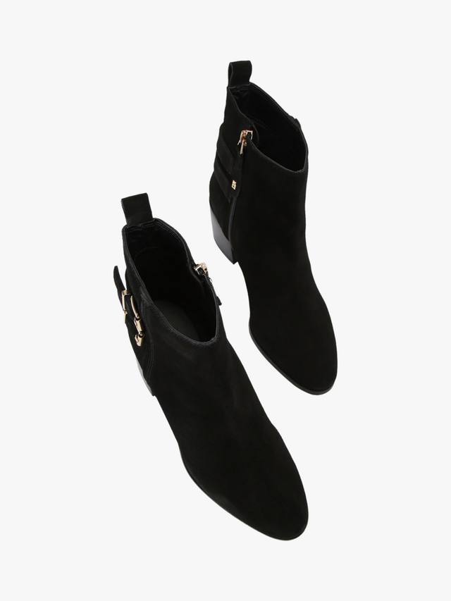 Таня замшевые ботильоны с пряжкой KG Kurt Geiger, черный — фото 3
