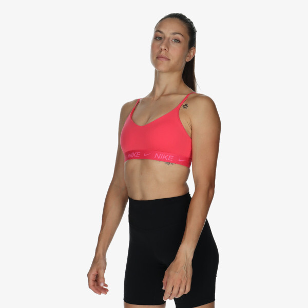 

Спортивный бюстгальтер dri-fit indy Nike, розовый