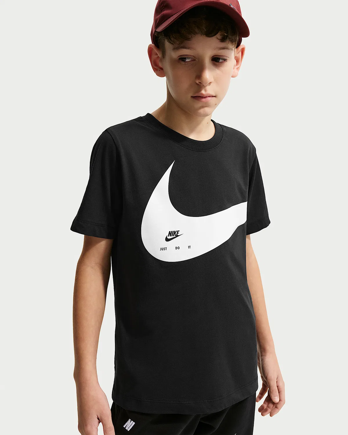 Детская футболка Nike Sportswear Club, Black
