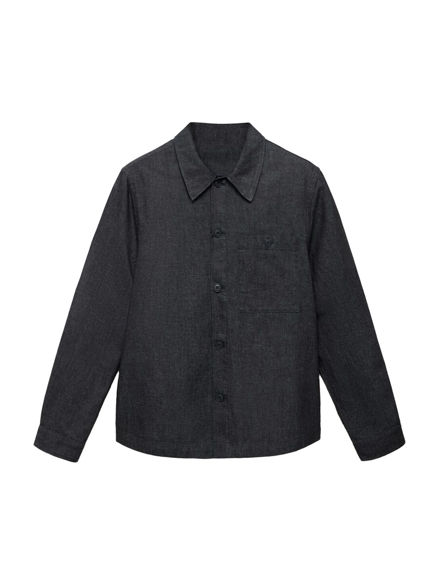 

Рубашка на пуговицах классического кроя MANGO MAN ELECTRA, Navy