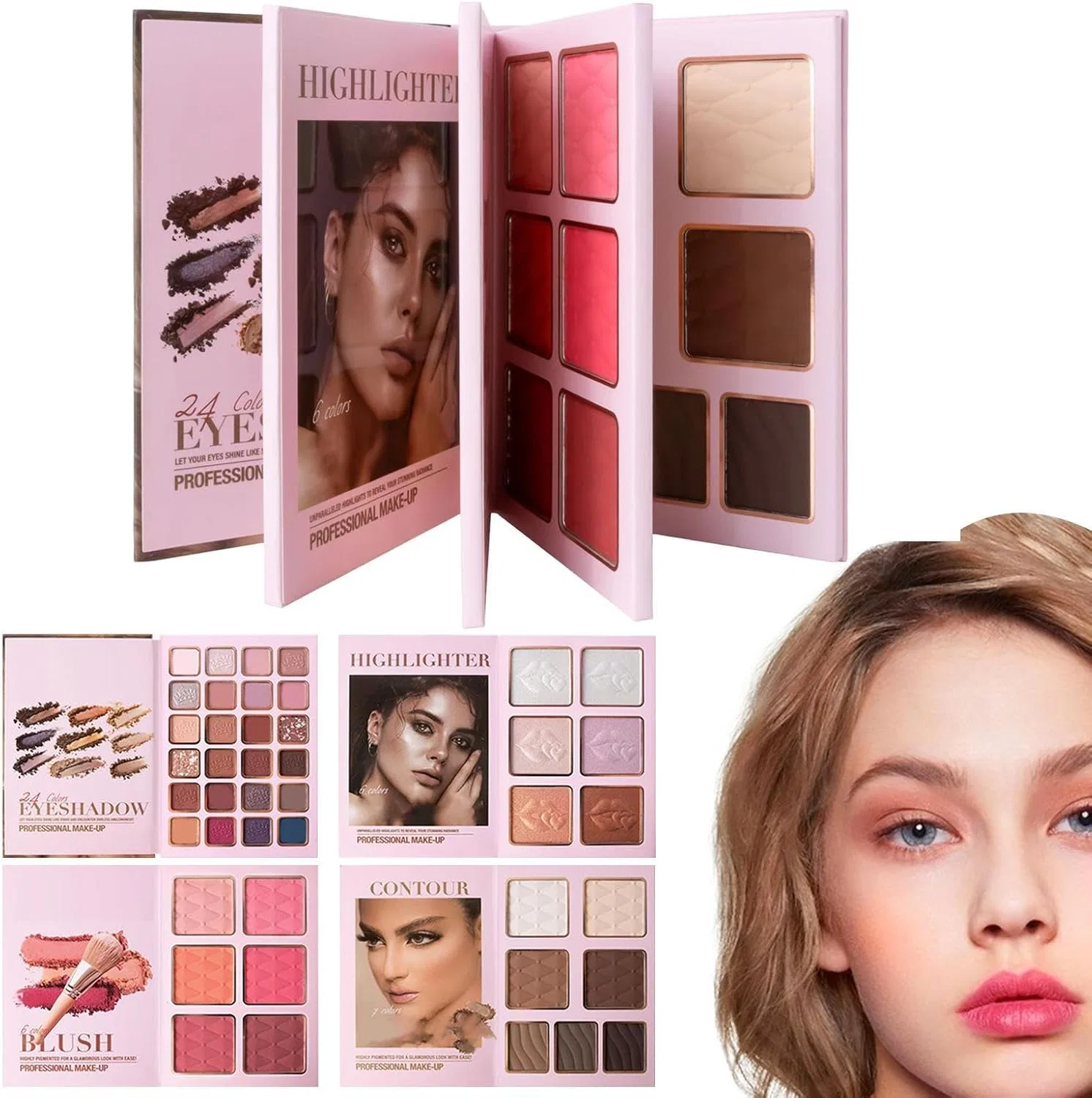 Тени для век шиммерные, No brand, 1 шт