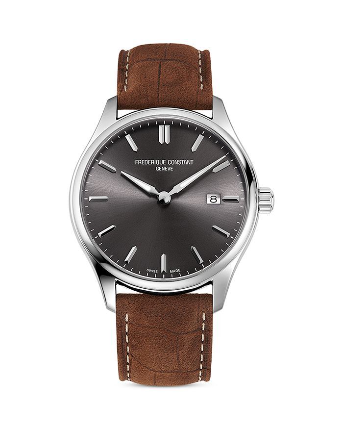 

Часы Frederique Constant Classics, 40 мм, серый