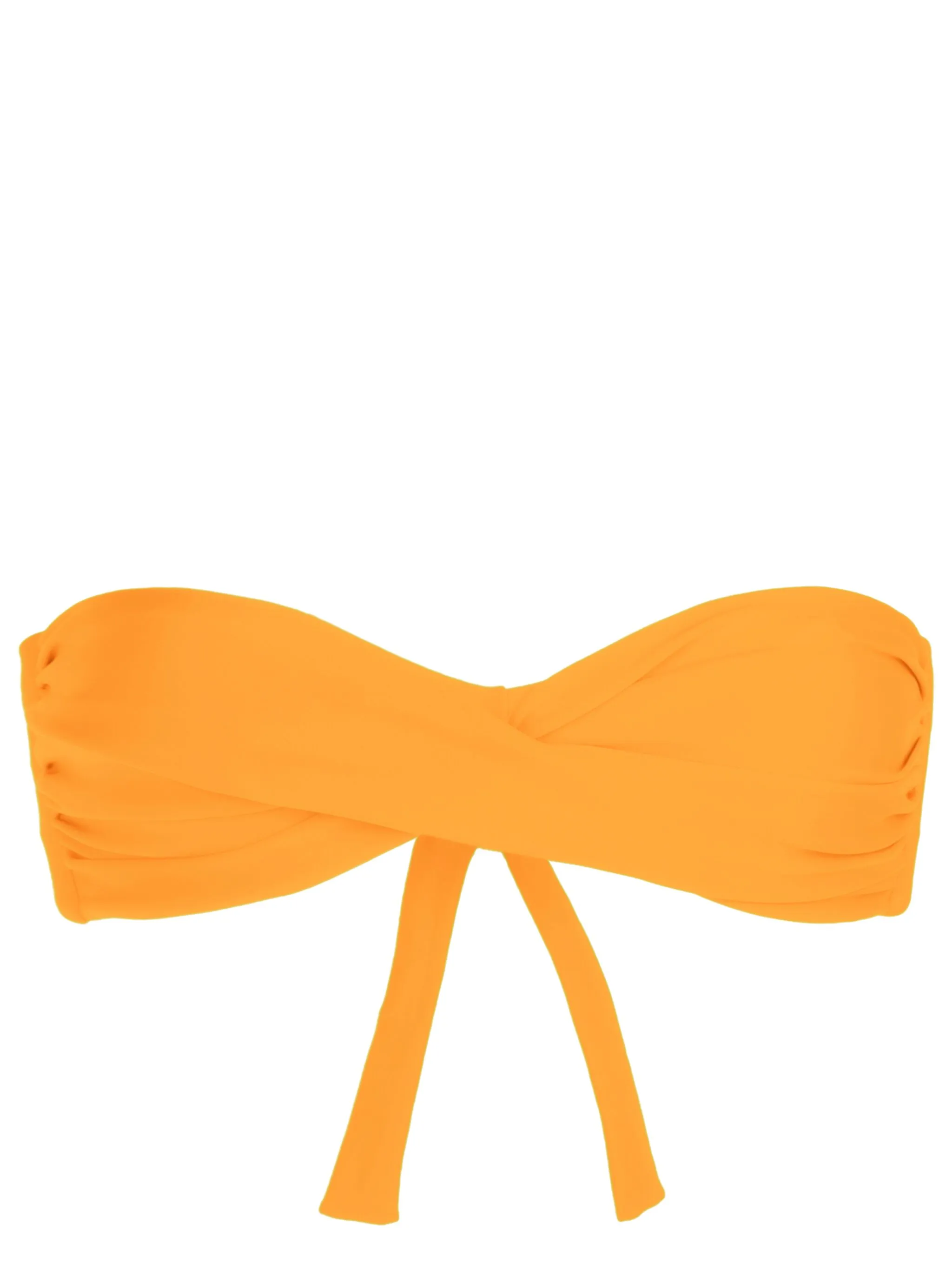 

Топ бикини с драпировкой Amir Slama, оранжевый