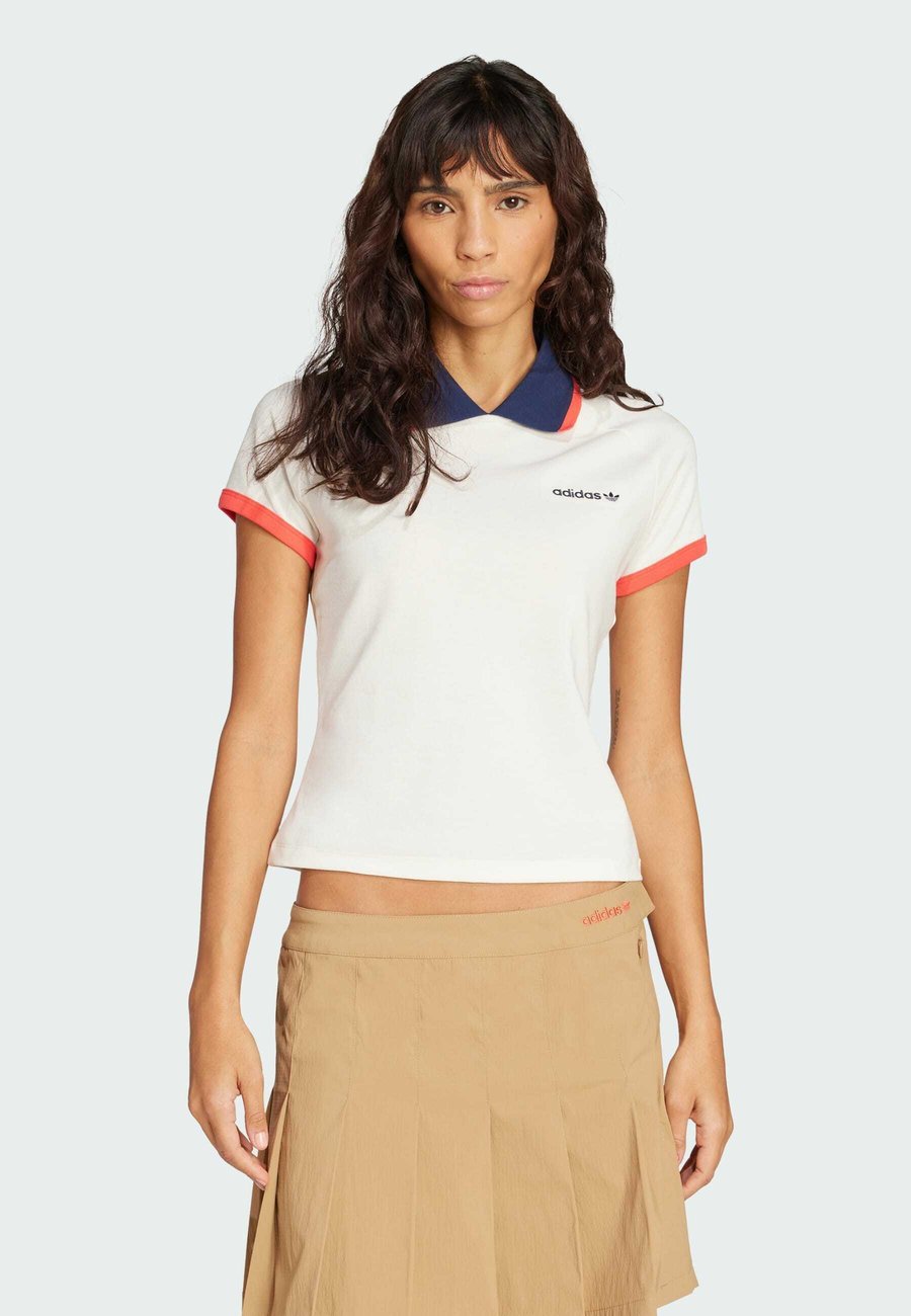 

Поло Adidas Originals Polo shirt, Off White/Off-White