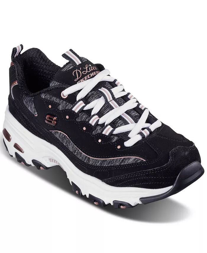 

Женские кроссовки D’Lites — кроссовки Me Time Walking от Finish Line Skechers, черный