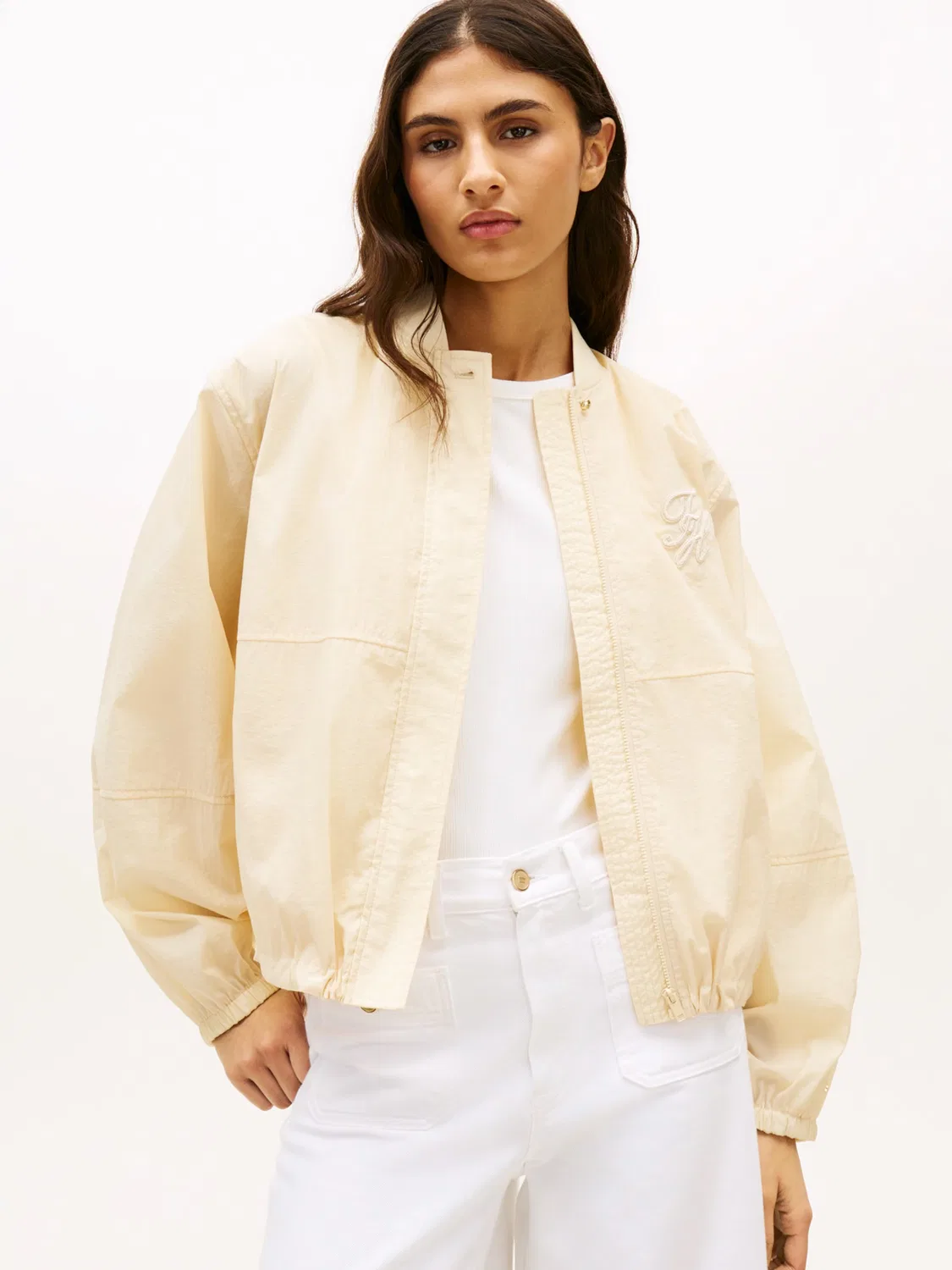 Куртка межсезонья Tommy Hilfiger, Cream — фото 2