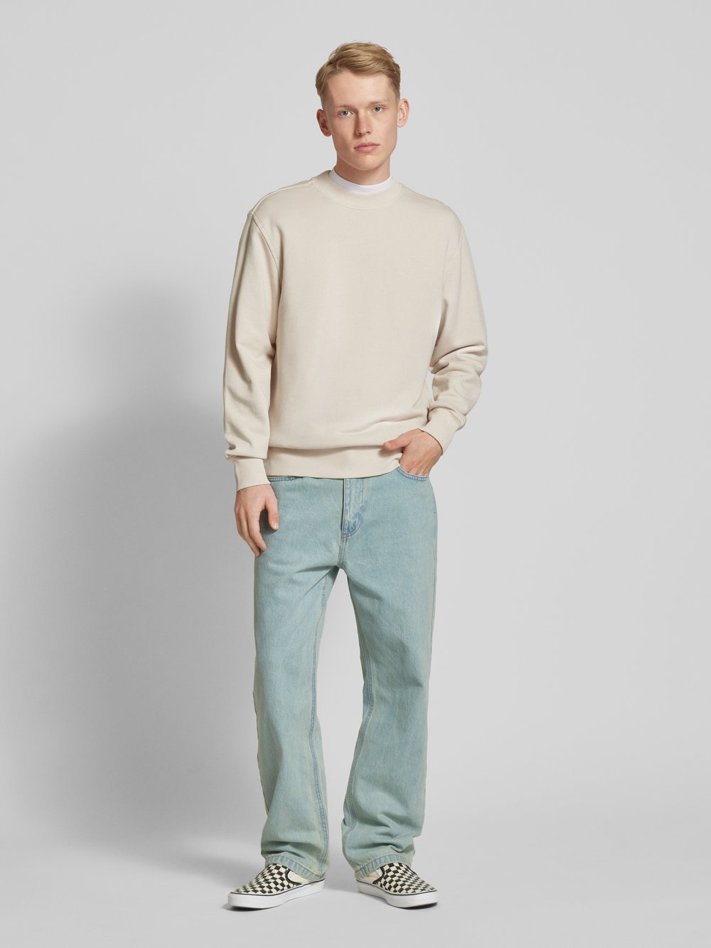 

Толстовка с этикеткой Calvin Klein Jeans, кремовый