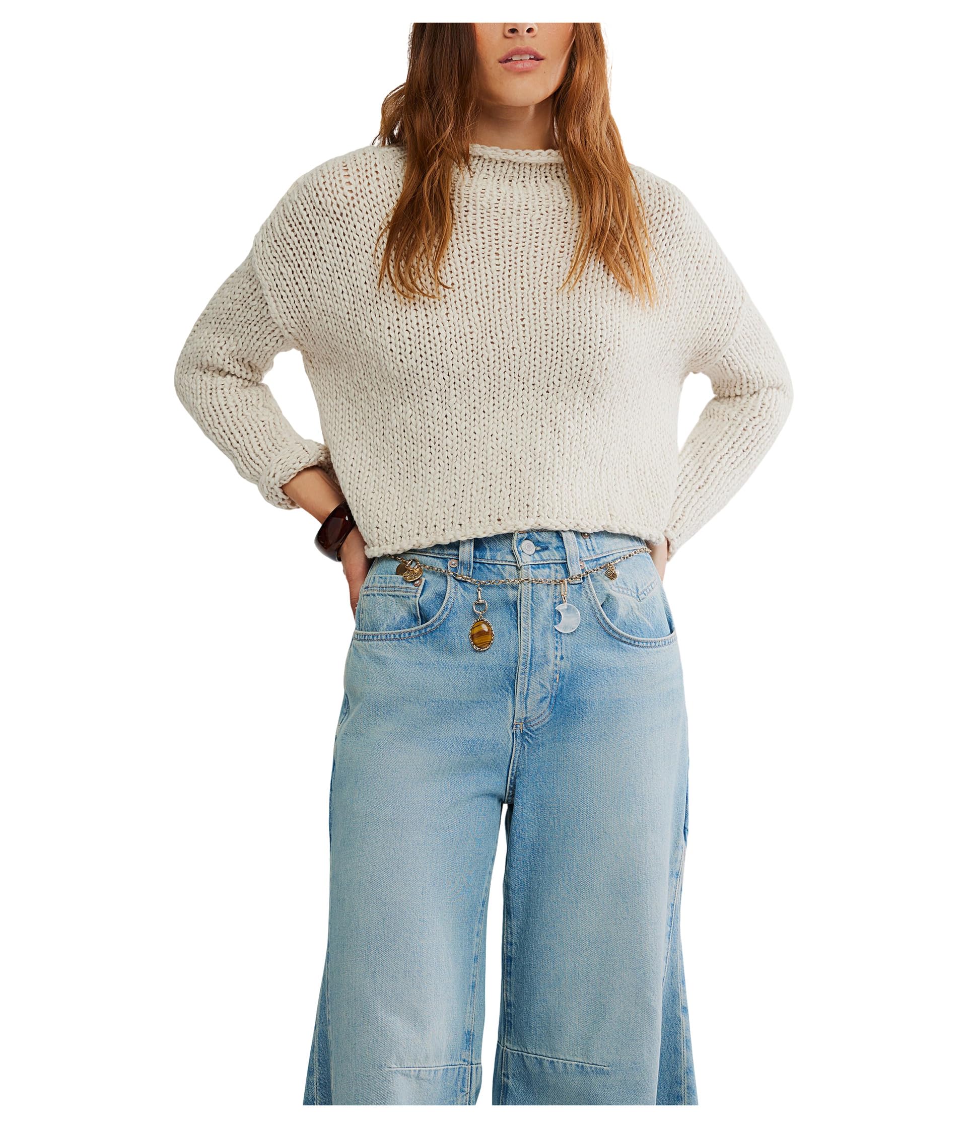 

Свитер Free People Opal Sweater, цвет Tea