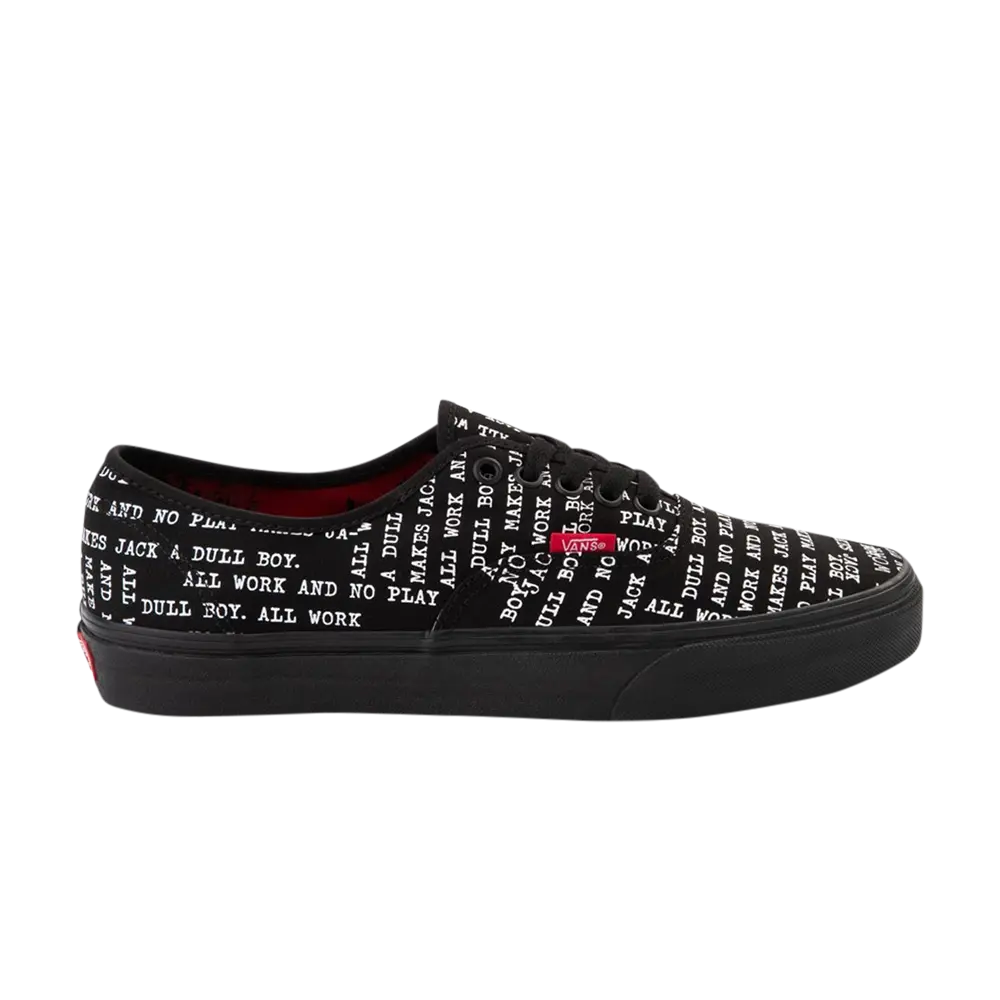 

Кроссовки House of Terror x Authentic Vans, черный