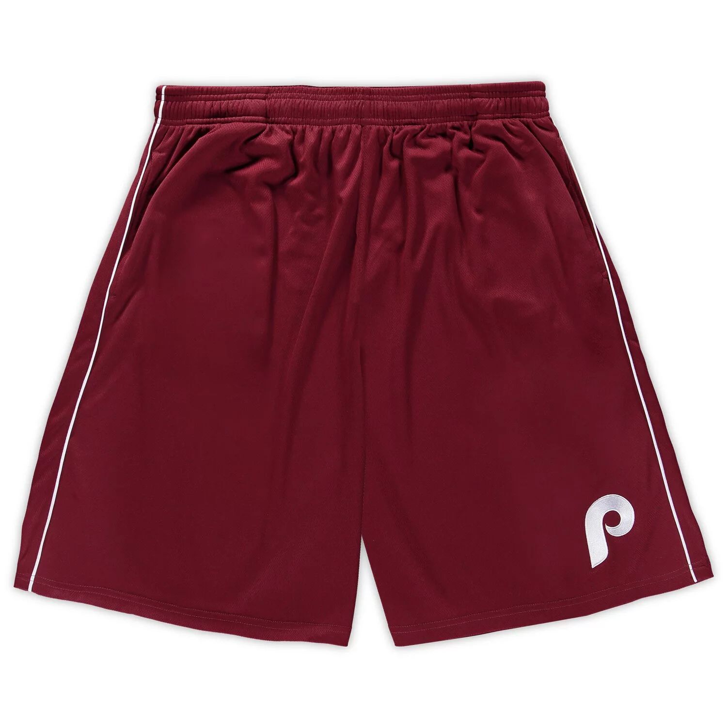 

Мужские бордовые сетчатые шорты Philadelphia Phillies Big & Tall Cooperstown Collection, Коричневый, Мужские бордовые сетчатые шорты Philadelphia Phillies Big & Tall Cooperstown Collection