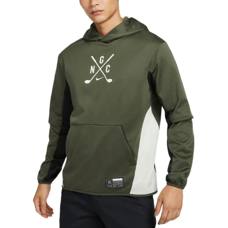 Толстовка для гольфа мужская Golf Club Nike, Khaki Green