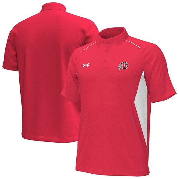 

Мужская красная футболка utah utes title polo Under Armour