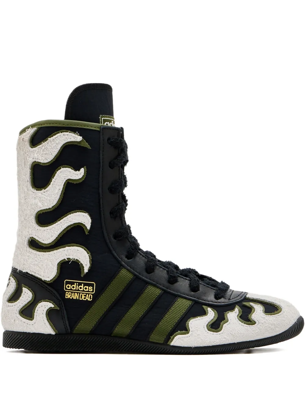 

Кроссовки X Brain Dead Japan Hi Adidas, черный