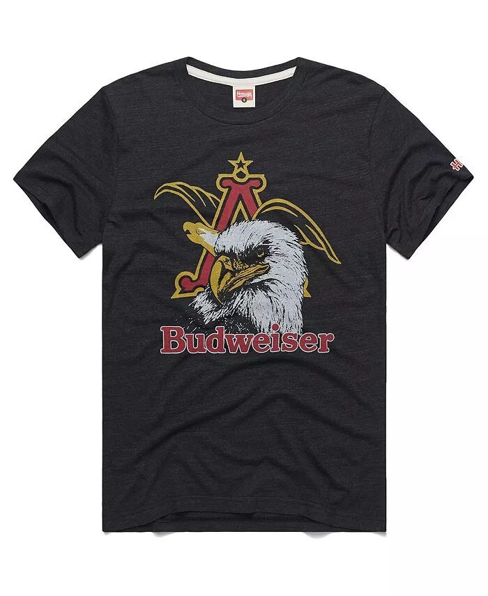 

Мужская темно-серая футболка Budweiser Eagle Tri-Blend Homage