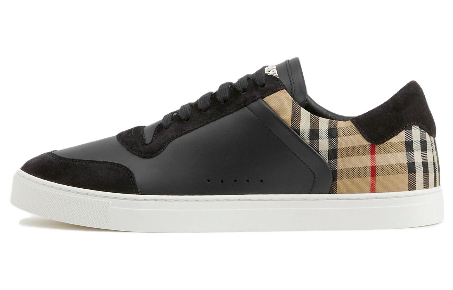 

Винтажные кроссовки с клетчатым принтом Burberry, Original Shoe Box Included
