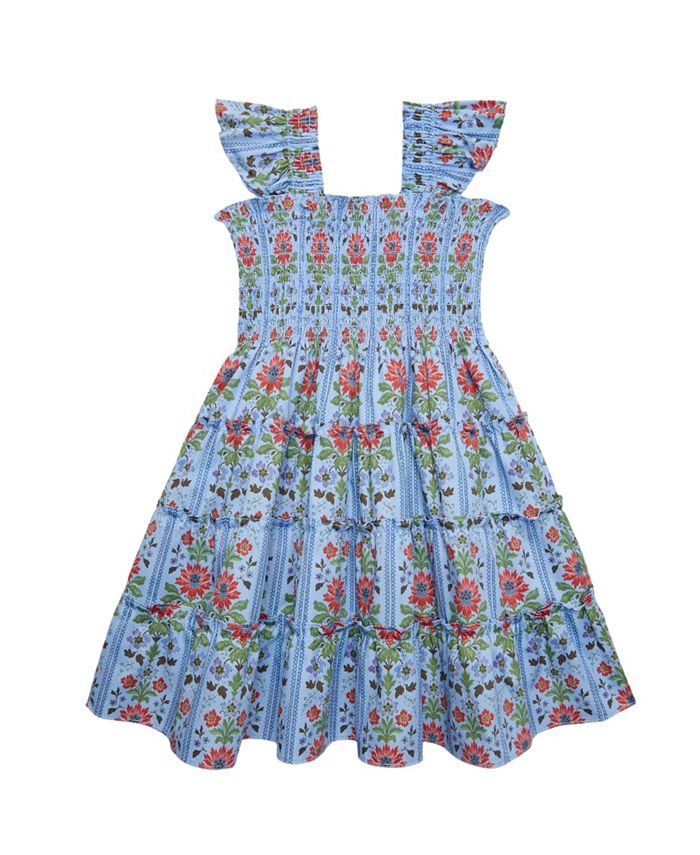 

Детское платье для сна The Tiny Ellie — для малышек, маленьких и больших девочек Hill House Home, синий