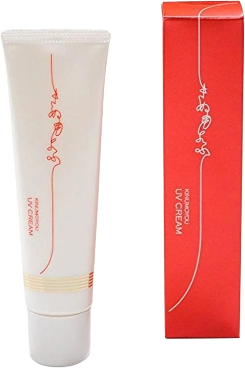 Солнцезащитный крем для лица SPF 50+ PA++++ Kinumoyofu 30 г Silk Pattern