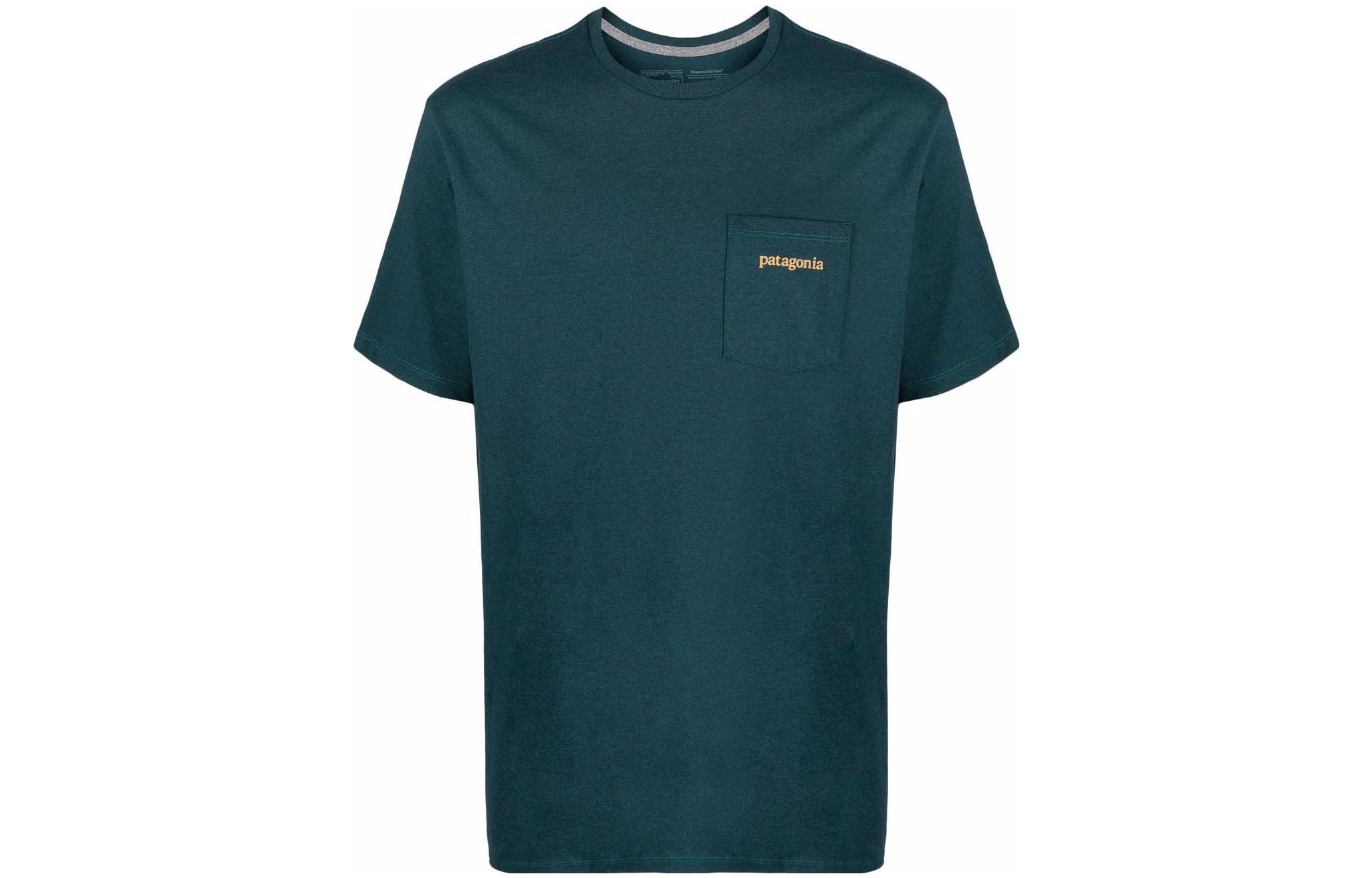 Футболка Patagonia Boardshort-logo, белый/белый — фото 3