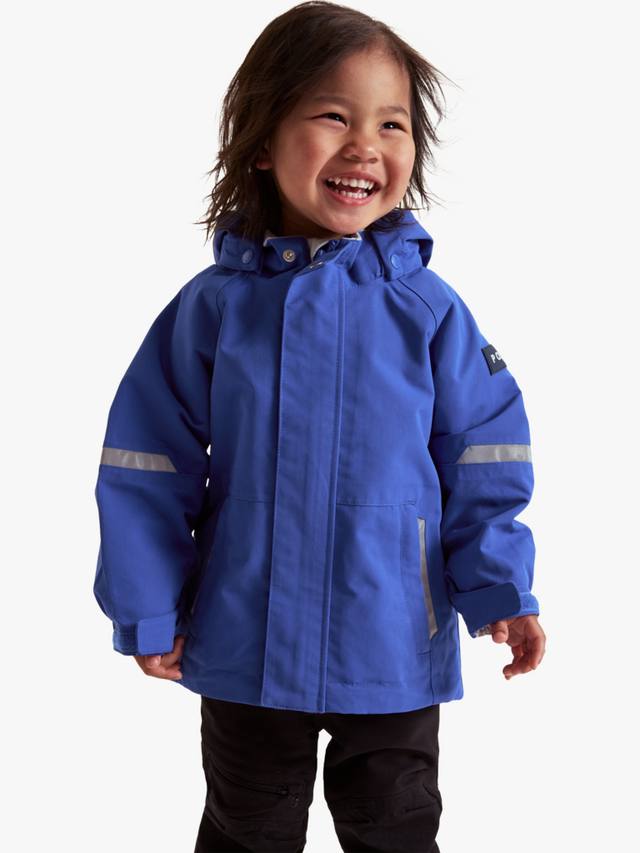 

Детская водонепроницаемая куртка-шелл Polarn O. Pyret, Blue
