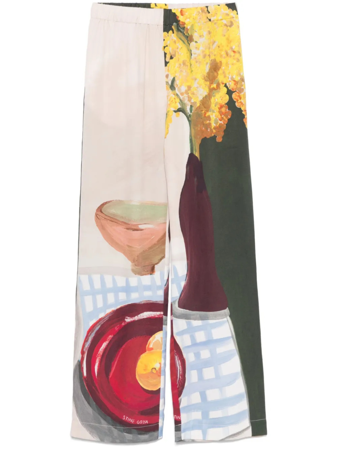 

Stine Goya брюки Lemons On A Plate, желтый