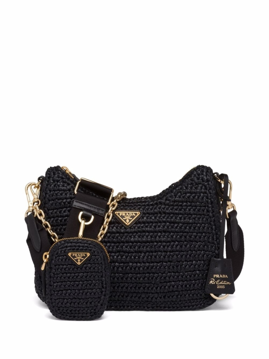 

Сумка Prada Re-Edition 2005-го года, черный