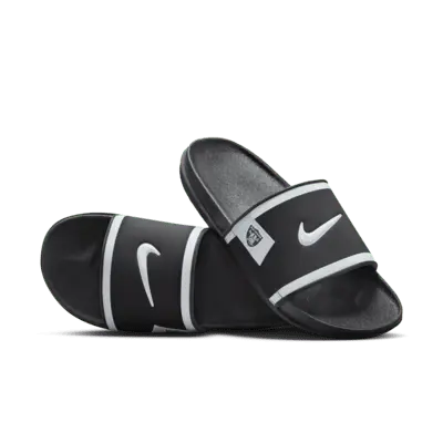 

Шлепанцы Nike Offcourt (Las Vegas Raiders) Offcourt Slides, цвет Black/Dark Smoke Grey/Field Silver