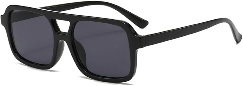 

Солнцезащитные очки с защитой UV400 | Желто-синие линзы, двойная перемычка | для женщин и мужчин, для занятий спортом на открытом воздухе и вождения DSVIGF, 01