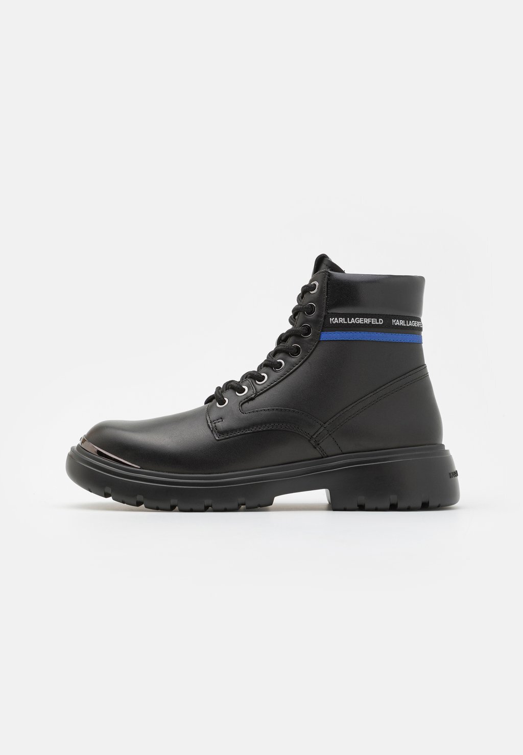 

Ботильоны на шнуровке MASON LACE UP BOOT KARL LAGERFELD, черный